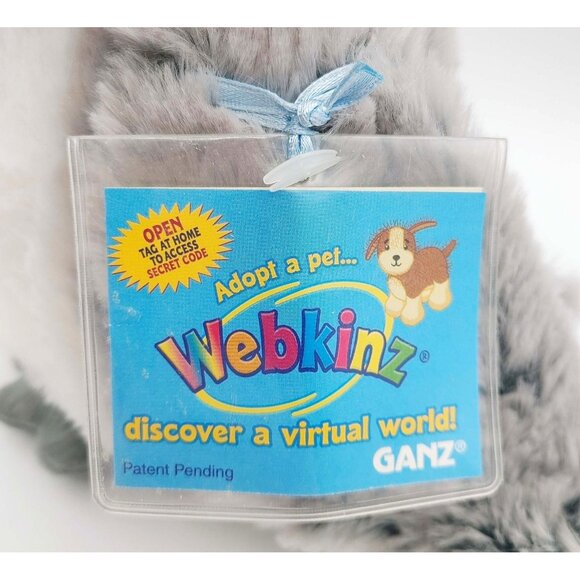 Ganz Webkinz Grey Owl HM344 with Code Plush Stuffed Animal w/Sealed Code - Picture 6 of 7